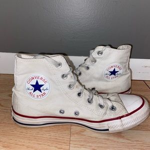 White Chuck Taylor Converse